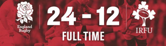 England vs Ireland FT score 6Ns 2020